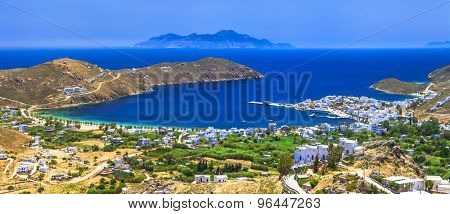 panoramic view of beautiful Serifos island, Greece (Cyclades)