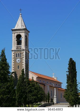 The church of St michael in Murter