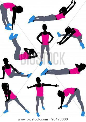 woman workout