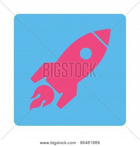 Rocket Launch Icon from Commerce Buttons OverColor Set