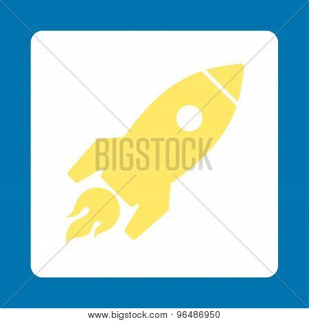 Rocket Launch Icon from Commerce Buttons OverColor Set