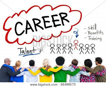 Career Talent Skill Talent Benefits Occupation Concept