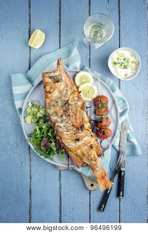 Barbecue Rose Fish