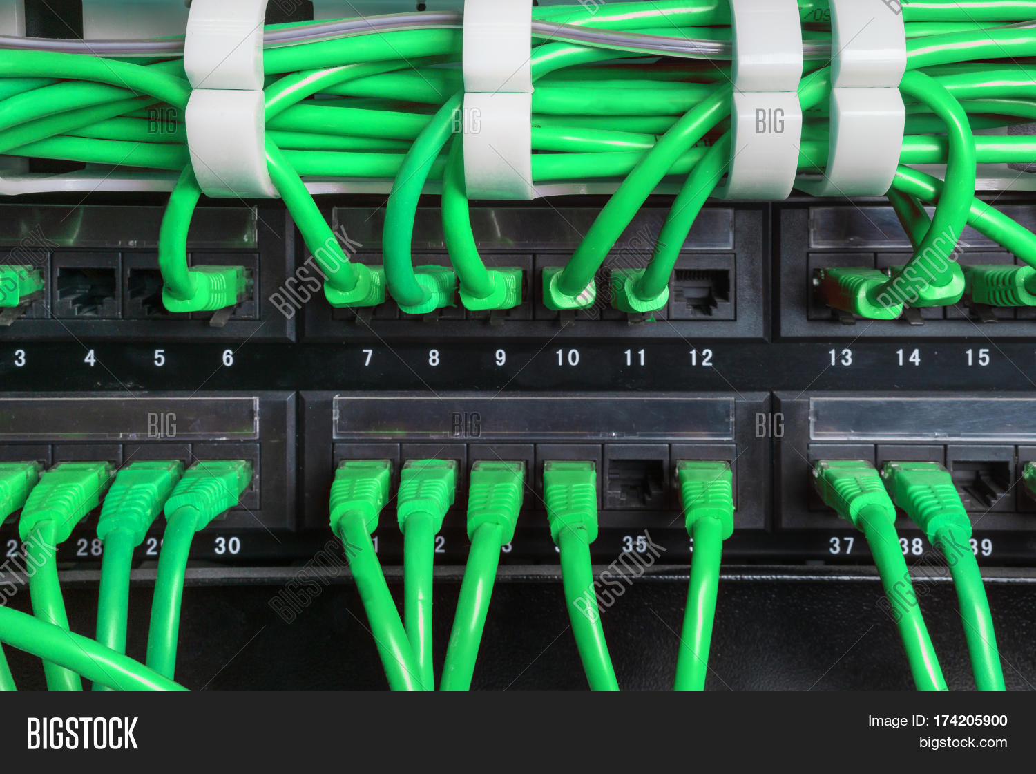 Green Server Rack Server Rack Green Image & Photo (Free Trial) | Bigstock
