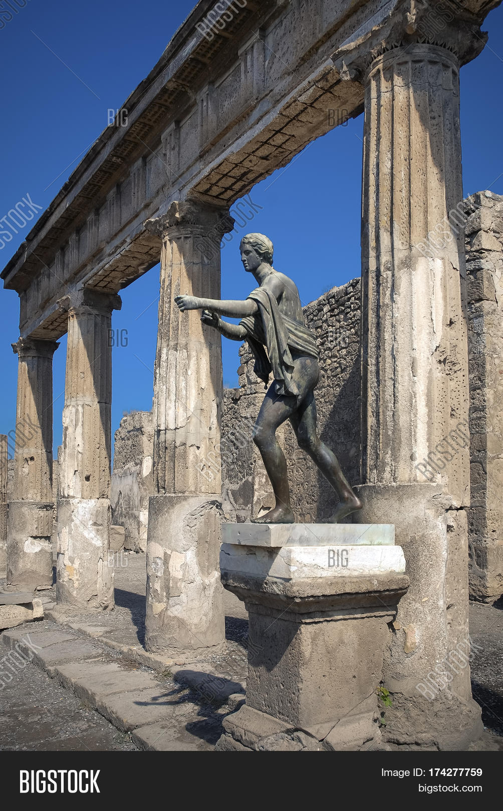 Pompeii. Statue Apollo Image & Photo (Free Trial) Bigstock