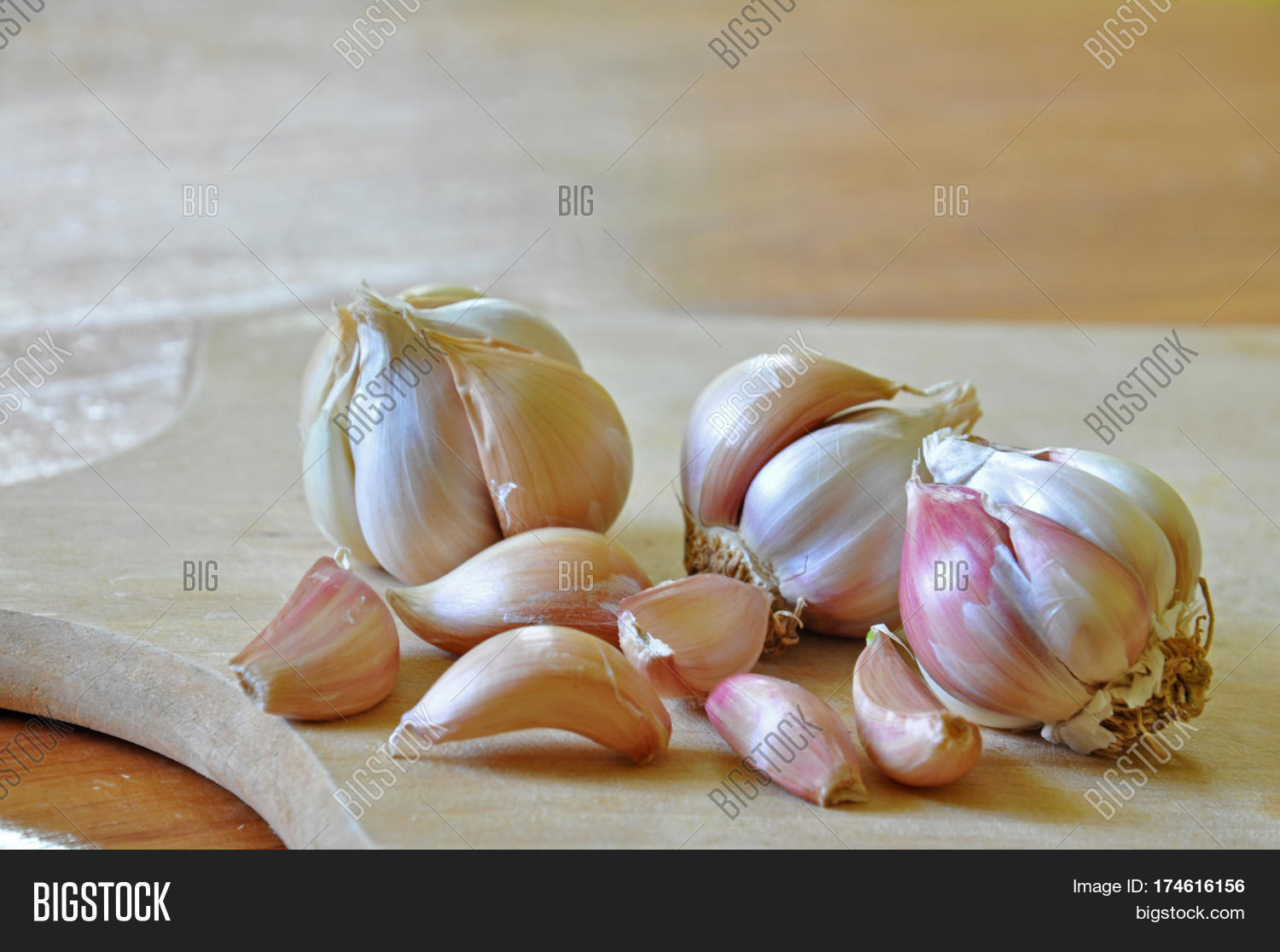Garlic Cloves Garlic Image & Photo (Free Trial) Bigstock