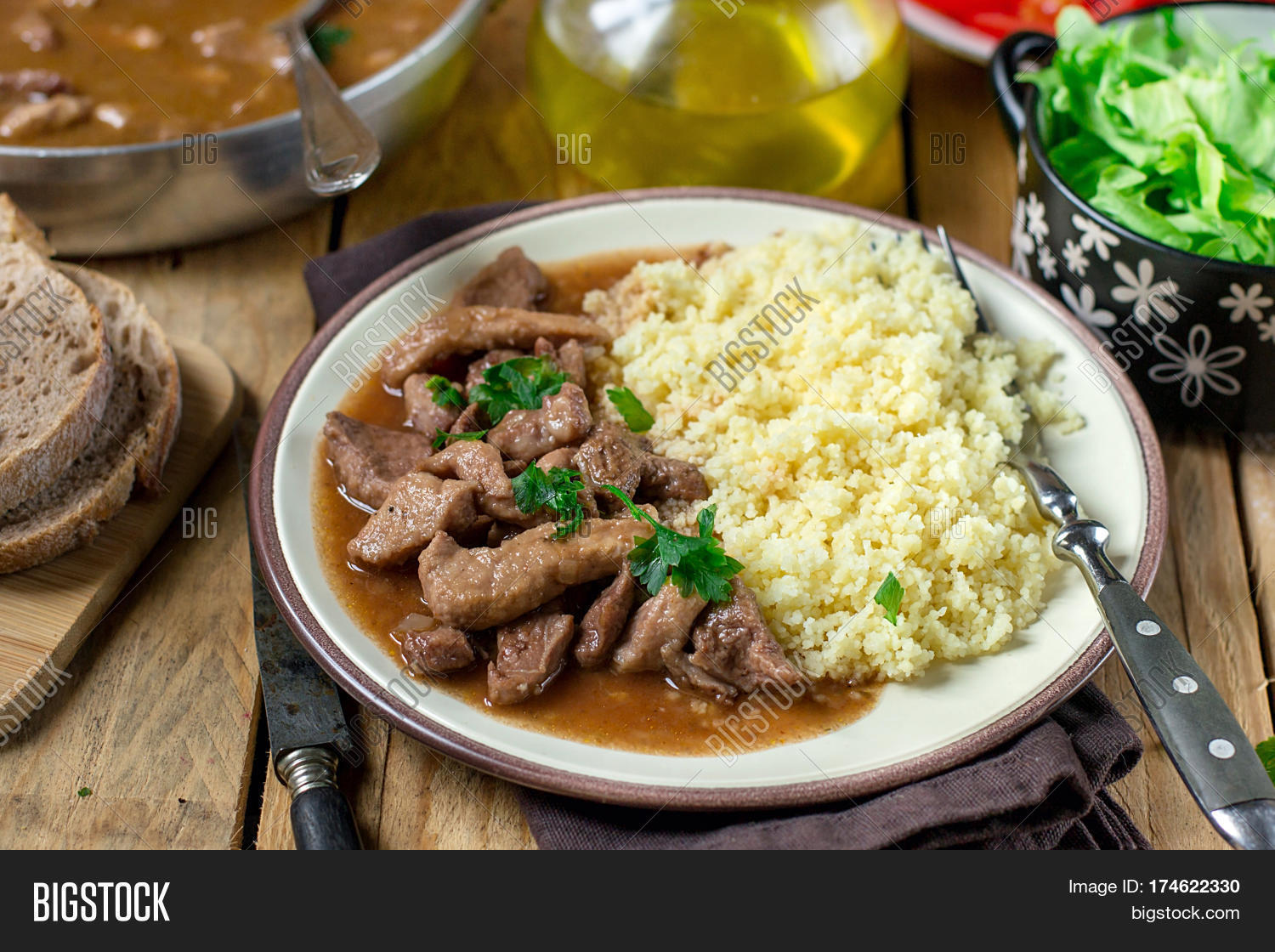 Pork Fricassee Stew Image & Photo (Free Trial) Bigstock