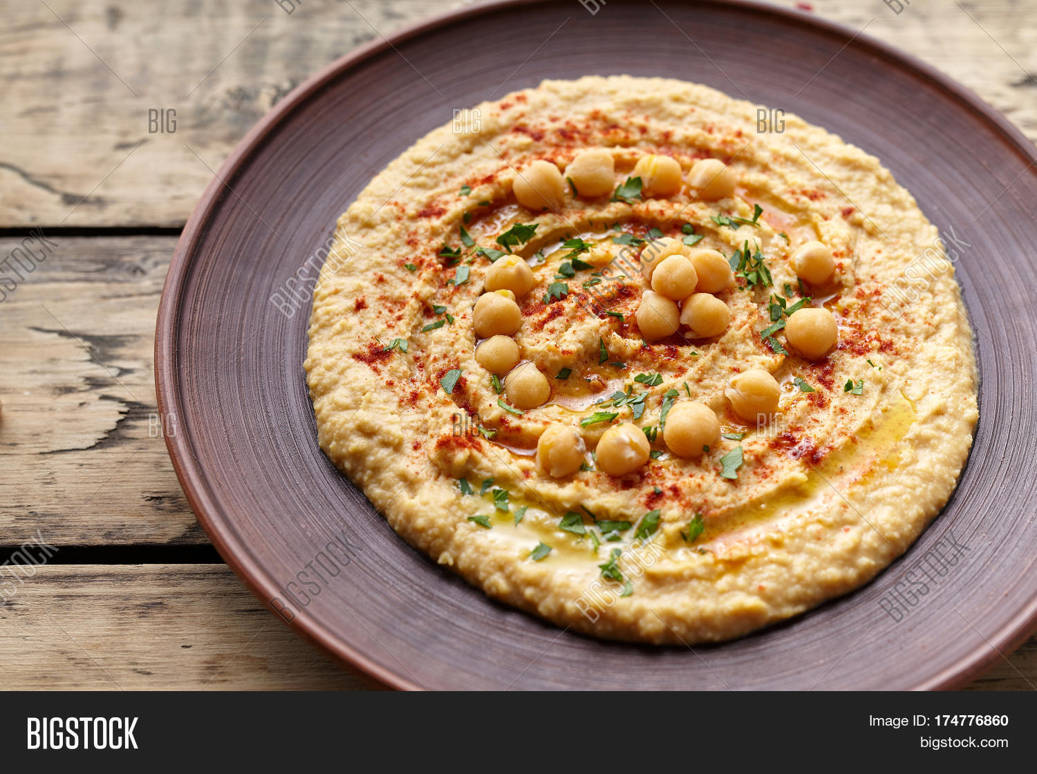 Hummus Traditional Image & Photo (Free Trial) Bigstock