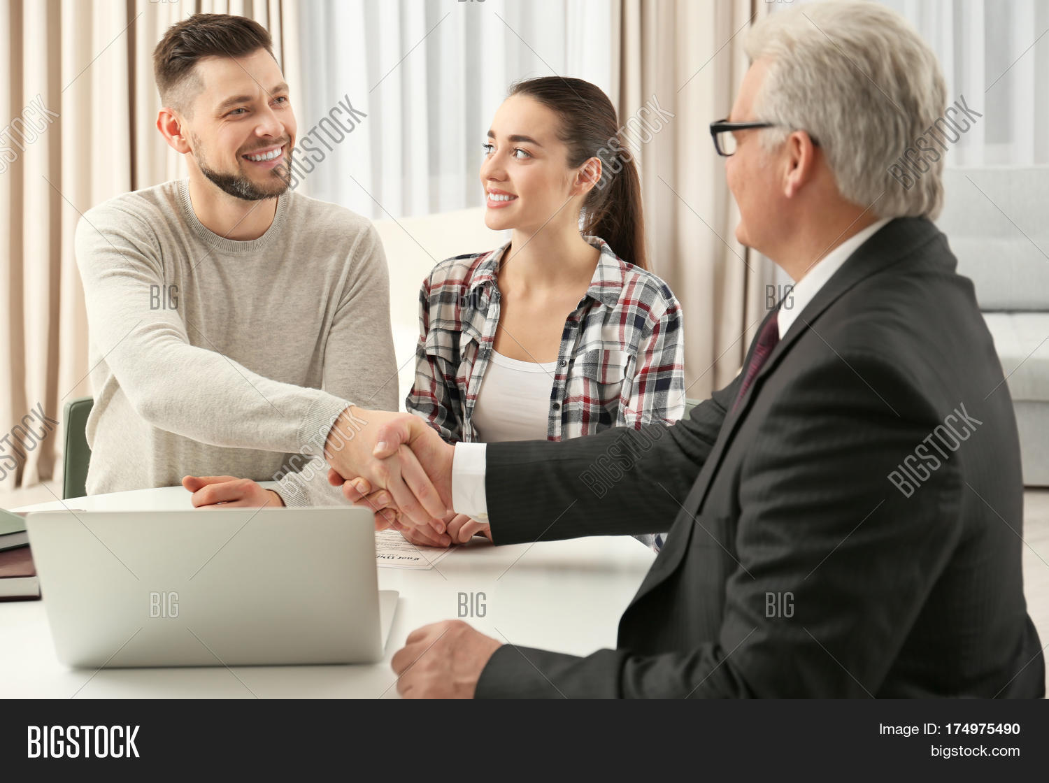 Young Couple Notary Image & Photo (Free Trial) Bigstock