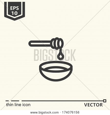 Thin line icon. EPS 10 Isolated objects