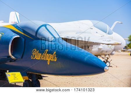 Aircraft In  Pima Air And Space Museum