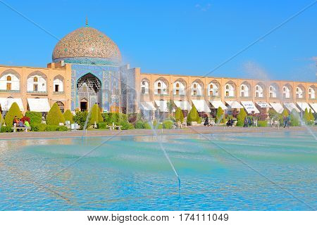 In Iran Old Square Mosque