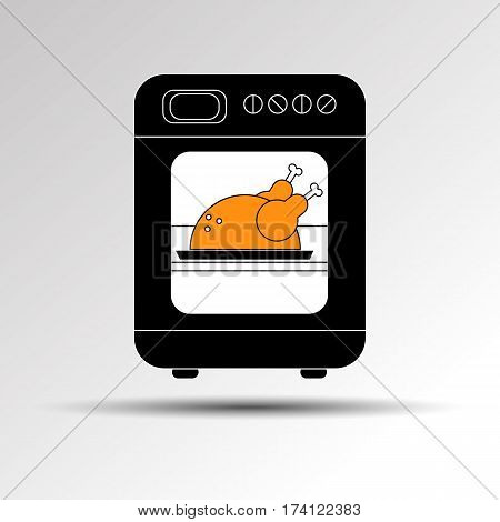 stove equipment cooking appliance cook home food kitchen oven illustration
