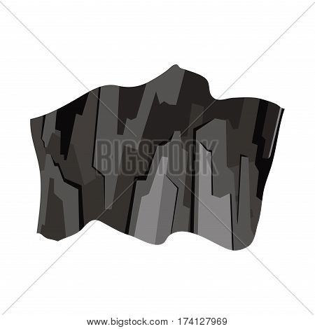 Semi precious gemstone jewel natural precious vector stone and mineral colorful shiny jewelry material agate geology crystal isolated illustration. Granite chalcedony beauty amethyst.