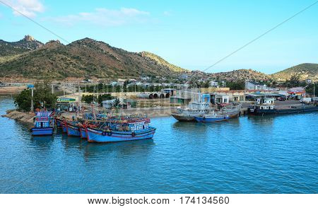 Fishing Boats On The Sea
