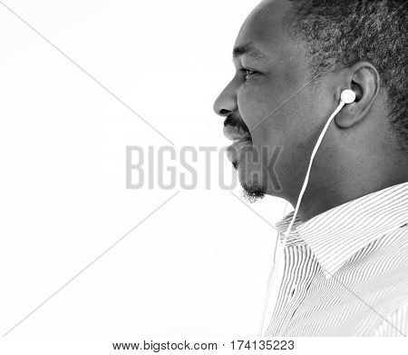 Studio People Shoot Portrait Isolated
