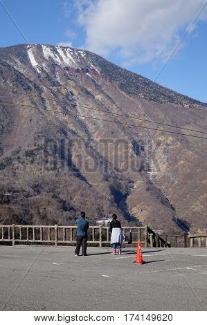 Mountain Scene In Nikko, Japan