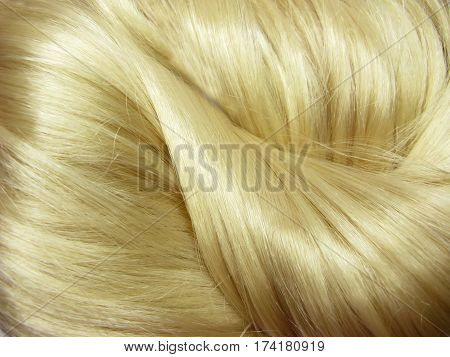 shiny blond hair texture abstract background fashion style