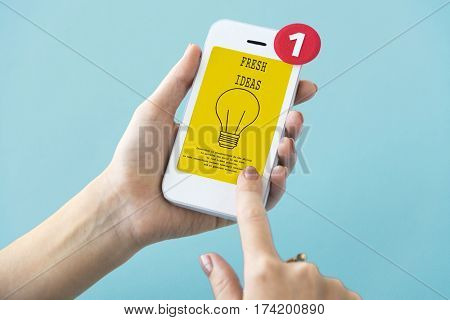 Bulb Sign Idea Symbol Word