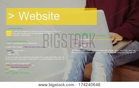 Web design is about layout of the interface.