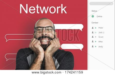 Chat Message Talk Connect Notification Word