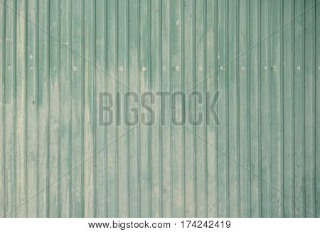 Old Green Color Matel Sheet for Background.