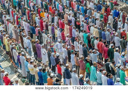 Biswa Ijtema At Tongi, Dhaka, Bangladesh.