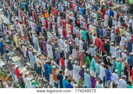 Biswa Ijtema At Tongi, Dhaka, Bangladesh.
