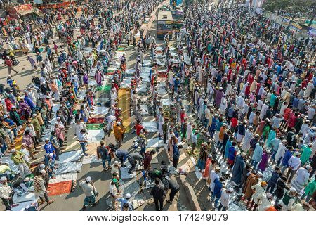 Biswa Ijtema At Tongi, Dhaka, Bangladesh.