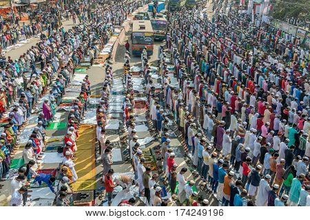 Biswa Ijtema At Tongi, Dhaka, Bangladesh.