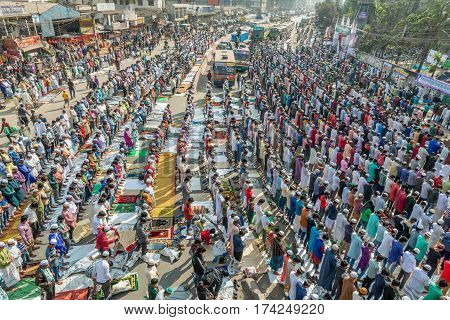 Biswa Ijtema At Tongi, Dhaka, Bangladesh.