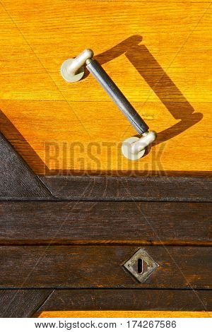 Abstract Cross    Closed Wood Albizzate Varese Italy