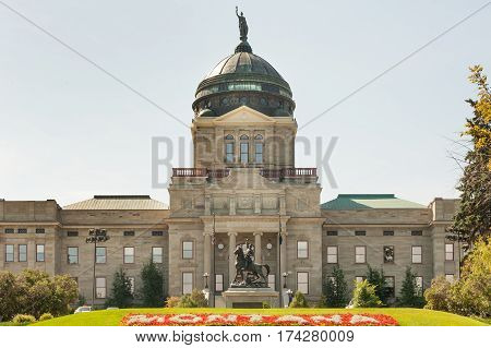 State capitol complex in Helena, capital of Montana state