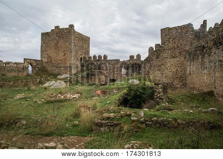Castle At Burqillos Del Serro, Estremadura, Spain