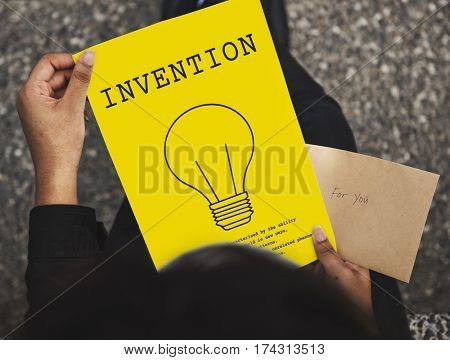 Bulb Sign Idea Symbol Word