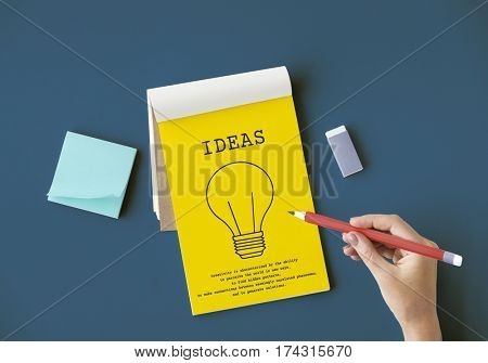 Bulb Sign Idea Symbol Word