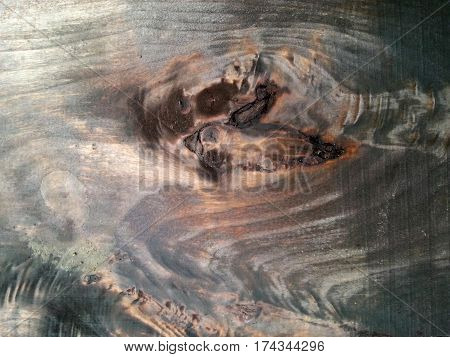Closeup image of natural wood briar-root texture