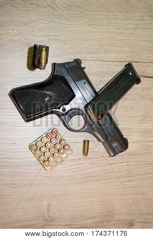 gun and accessories, safety, strength and power