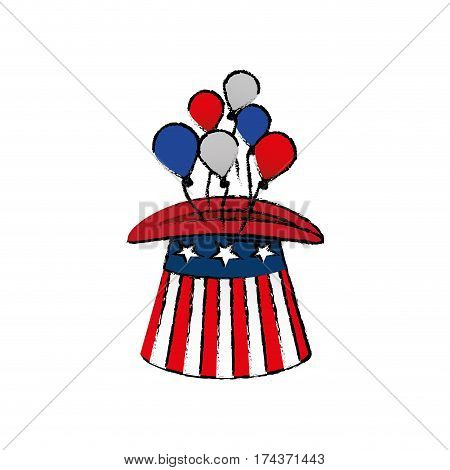 United States patriotic symbol icon vector illustration graphic design