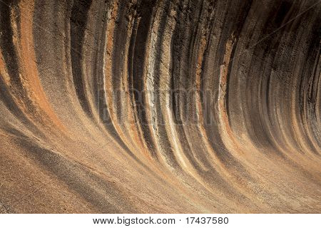 Wave Rock Abstract
