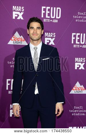 LOS ANGELES - MAR 1:  Darren Criss at the 