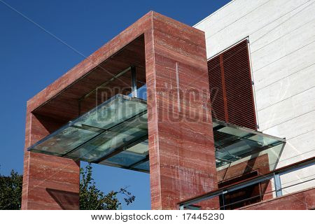 modern porch