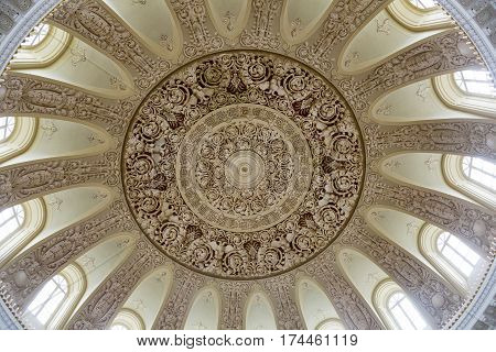 Interior Of The Petroff Palace, Moscow, Russia