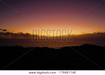 Sunset At Ana Kakenga