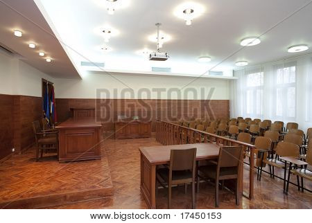 interior do Palácio da Justiça