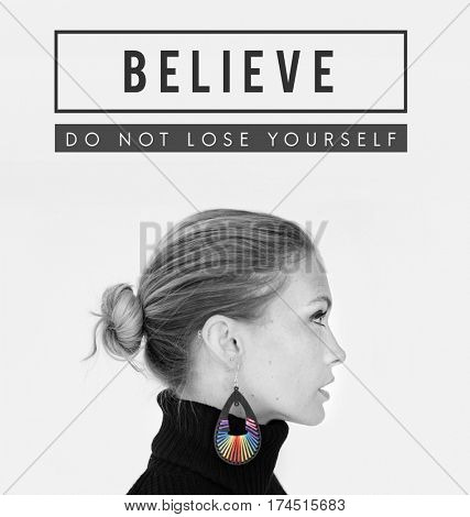Believe Success Motivation Support Slogan