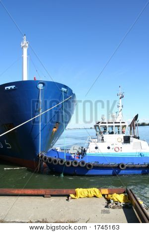 Boot dem Auslaufen