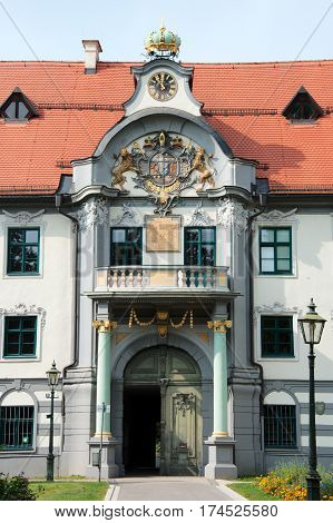 Fronhof in the city center of Augsburg
