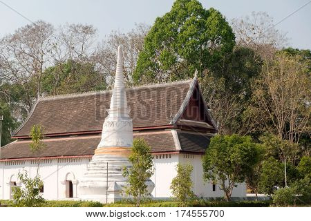 Phra That Chae Haeng Temple is a favourite destination in Nan province, Northern of Thailand