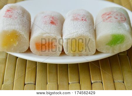 soft snazzy snacks stuffed bean eaten in autumn on dish